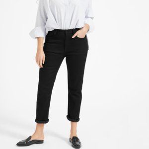 Everlane Boyfriend Jean, Black, 30, Like New